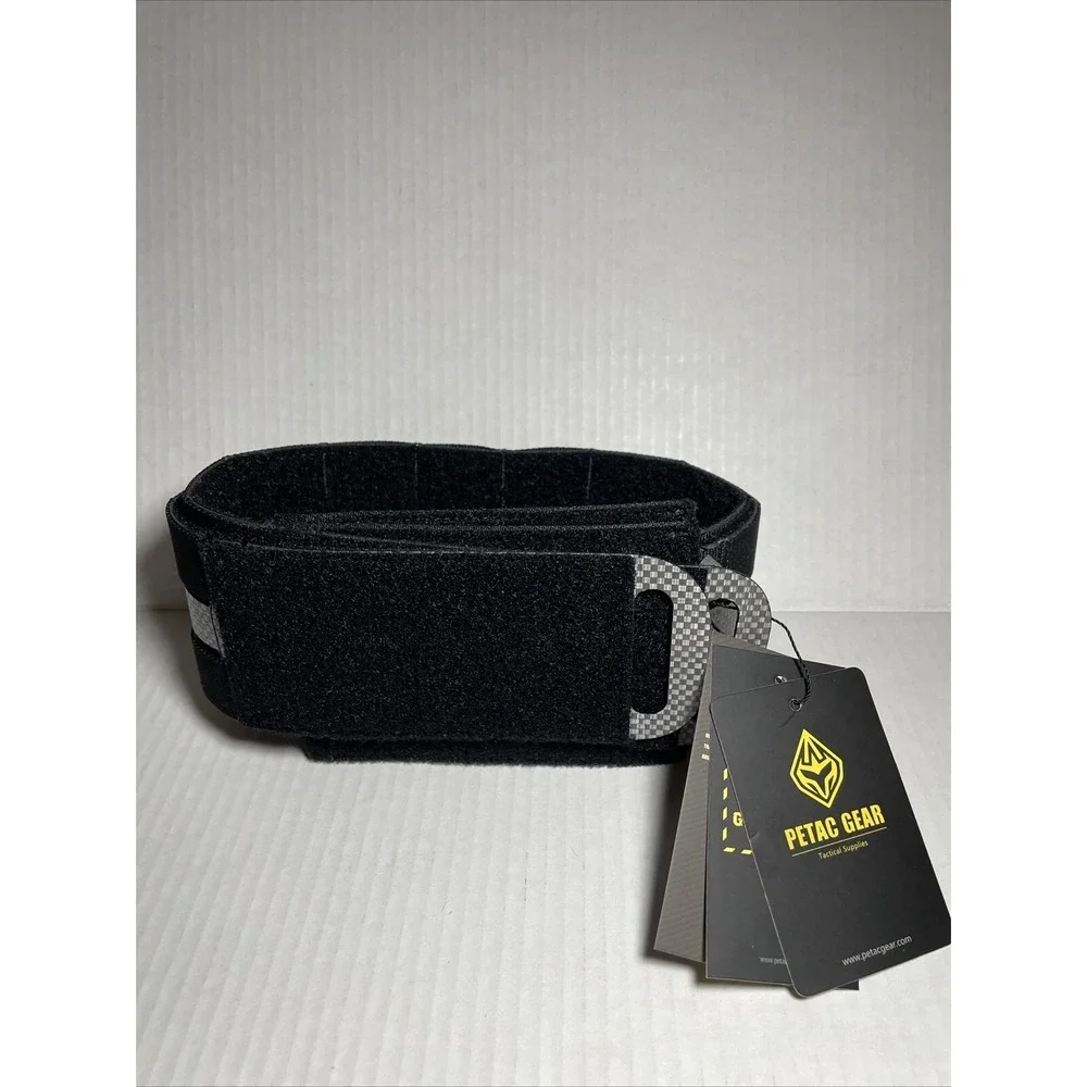 PETAC GEAR Tactical Replacement Cummerbund, Laser Cutting Tegris Sz Large (BK-L)